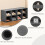 Costway 8-Cube Shoe Bench Entryway Shoe Rack Cabinet 8 Cubbies Storage Shelf 7