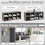 Costway 8-Cube Shoe Bench Entryway Shoe Rack Cabinet 8 Cubbies Storage Shelf 6