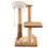 Costway Cat Tree 112cm Modern Kitty Tower w/Plush Padded Perch-Caramel 1