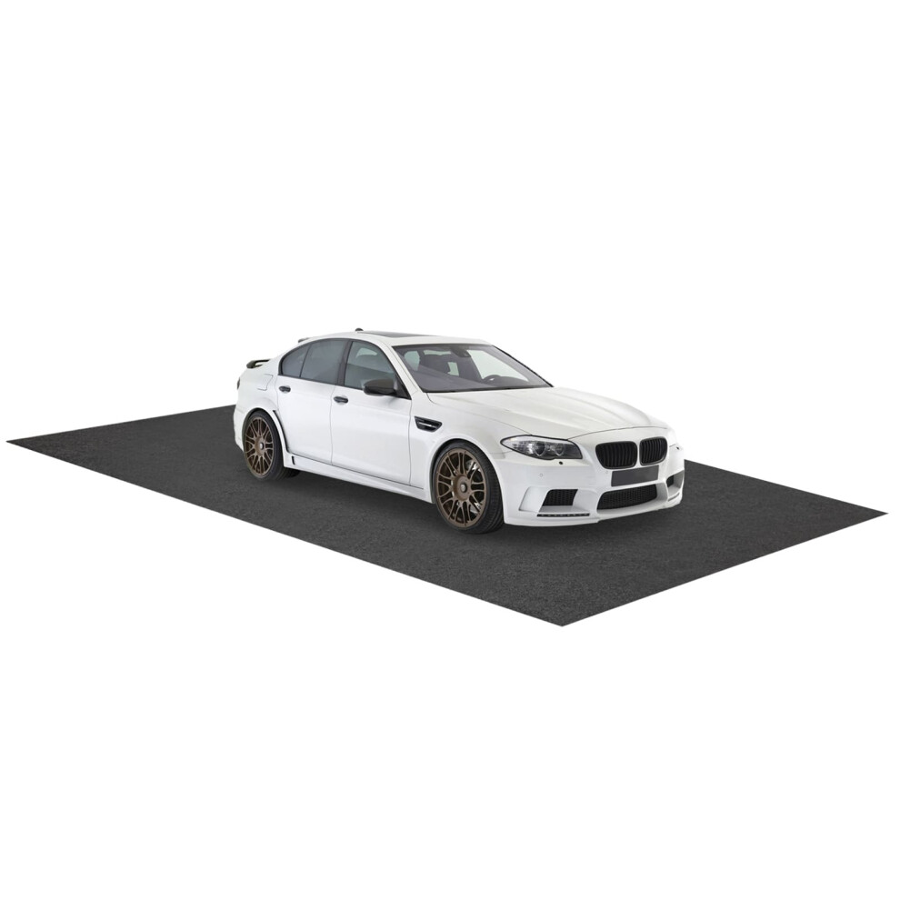 600 x 220 CM Garage Floor Mat Absorbent Oil Spill Parking Mat-Grey
