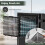 Costway 25L/D Dehumidifier for Basement  with 4 Modes & 3-Color Indicator-Black 3