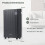 Costway 25L/D Dehumidifier for Basement  with 4 Modes & 3-Color Indicator-Black 4
