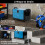 Costway 70L/Day Crawl Space Commercial Dehumidifier w/ 24H Timer-Blue 5