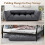 Costway Foldable Floor Sofa Upholstered Recliner Chair Convertible Lazy Couch 5