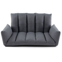 Foldable Floor Sofa Upholstered Recliner Chair Convertible Lazy Couch