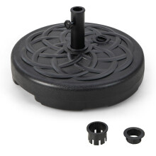 56cm Patio Fillable Umbrella Base Stand Water/Sand Fit Pole 38 & 48 mm