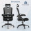 Costway Ergonomic Office Chair Adjustable Swivel Task Chair w/ Lumbar Support 2