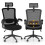 Costway Ergonomic Office Chair Adjustable Swivel Task Chair w/ Lumbar Support 1