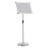 Costway A3 Poster Frame Stand Presentation Stand with Adjustable Height-Sliver 1