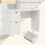 Costway Computer Desk Home Office Writing Desk Study Desk w/ 2 Drawers-White 2
