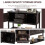 Costway Console Sofa Table Narrow Entryway Table W/ 2 Drawers & 2 Storage Cabinets 4