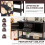 Costway Console Sofa Table Narrow Entryway Table W/ 2 Drawers & 2 Storage Cabinets 5