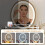 Costway 80 cm Vanity Set w/ Lighted Mirror Makeup Dressing Table w/ Cushioned Stool-White 7