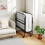 Costway 190 x 90 cm Folding Bed Single Size Guest Bed with Memory Foam-White 6