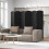 Costway 6-Panel Room Divider 240 x 170 cm Folding Privacy Screen Wooden Frame Partition Screen 3
