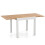 Costway 4-6 Person Expandable Patio Dining Table Aluminum Rectangular Indoor Outdoor Table 4