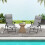 Costway Folding Patio Chair Lounge Chair with 10-Level Adjustable Backrest-Grey 4