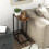 Costway C-Shaped End Table for Couch and Bed 64 CM High Sofa Side Table 7