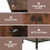 Costway Bathroom Vanity Unit with Basin Rustic Floor Basin Cupboard Ceramic Sink 6