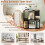 Costway 3-Tier Bookshelf Display Shelf Home Office Freestanding Side Table Black 7