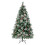 Costway 7FT Pre-Lit Artificial Christmas Tree Hinged Xmas Tree w/ 400 LED Lights 1
