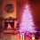 Costway 6 FT Pre-Lit Artificial Christmas Tree White Hinged Xmas Tree w/ Snow-Flocked PE Tips 4