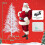Costway 6 FT Pre-Lit Artificial Christmas Tree White Hinged Xmas Tree w/ Snow-Flocked PE Tips 3