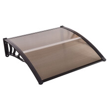 Door Canopy Awning Shelter Front Back Porch Window Roof Outdoor Shade Patio Dark Brown