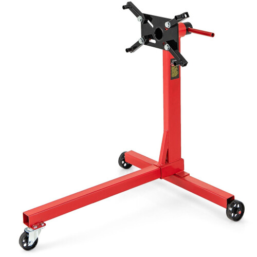 Costway 340kg Capacity Engine Stand Heavy Duty Motor Stand with 3 Casters