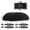 Costway 400L Waterproof Soft-Shell Car Roof Bag Foldable Rooftop Cargo Carrier 2