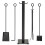 Costway 5 Pieces Fireplace Tools Set 81cm Modern Metal Fireside Accessories 1
