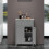 Costway Bathroom Floor Cabinet Freestanding Storage Cupboard with Double Door-Grey 3