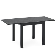 4-6 Person Expandable Patio Dining Table Aluminum Rectangular Indoor Outdoor Table