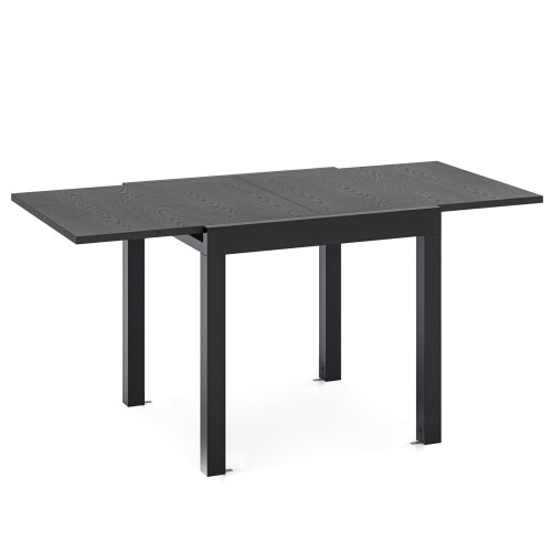 Costway 4-6 Person Expandable Patio Dining Table Aluminum Rectangular Indoor Outdoor Table