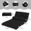 Costway Adjustable Floor Sofa 6-Position Foldable Lazy Sofa Bed-Black 2