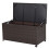 Costway 190L Deck Storage Box Patio Rattan Storage Container-Mix Brown 1