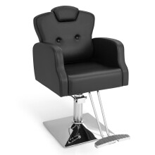 Hydraulic Barber Chair Salon Chair Height Adjustable 360 Swivel Hair Salon