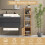 Costway Bamboo Floor Storage Cabinet 140cm Standing Organizer Cabinet Natural 3