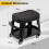 Costway Garage Rolling Stool Mechanic Automotive Creeper Seat w/Storage-Red 2
