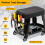 Costway Garage Rolling Stool Mechanic Automotive Creeper Seat w/Storage-Red 5