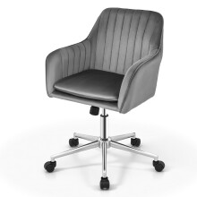 Home Office Chair Ergonomic Swivel Computer Desk Chair Leisure Vanity Armchair