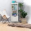 Costway Bathroom Floor Cabinet Multifunctional Side Storage Cabinet-White 3