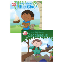 The Little Giver/Zacchaeus FlipOver Book (Little Bible Heroes)