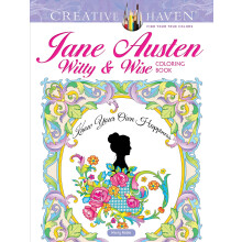 Creative Haven Jane Austen Witty & Wise Coloring Book (Adult Coloring Books: Literature)