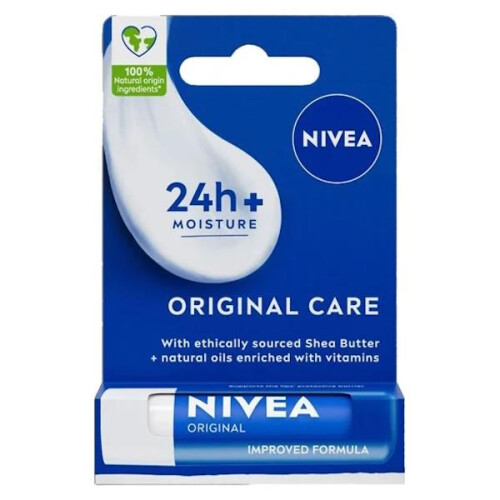 NIVEA Nivea Lip Balm Original Care 4.8g