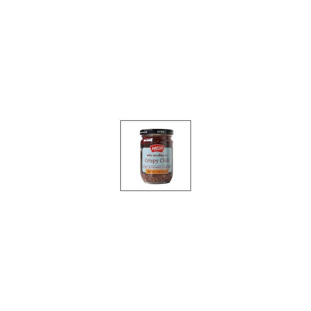 Maesri Crispy Chilli With Garlic And Sesame 200G