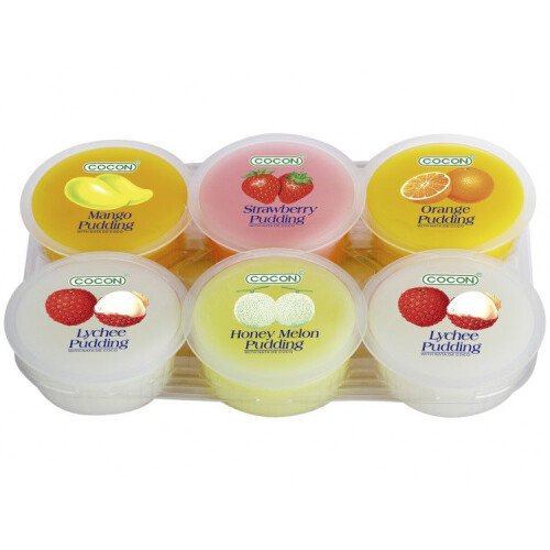 Assorted Fruit Flavour Jelly 6 x 80g