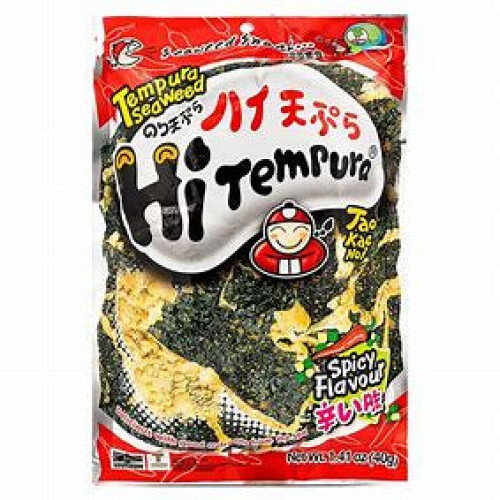 Tempura Seaweed Spicy Flavour 40g