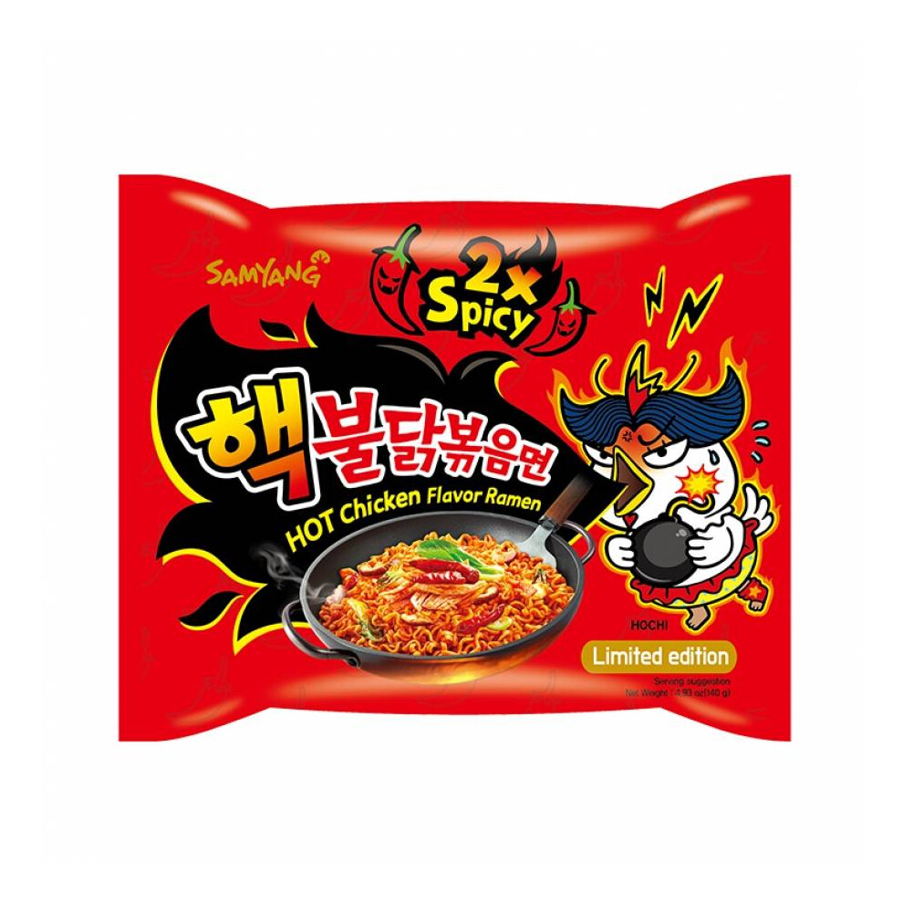 Samyang Instant Noodle - Extreme (X2) Hot Chicken Ramen 140G