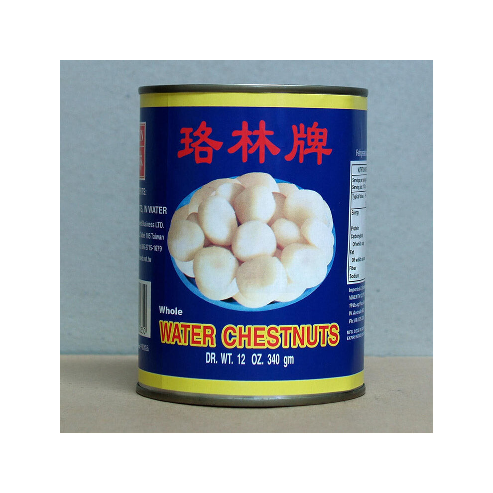 Rolin Roly Water Chestnuts - Whole 567G (R)